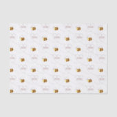 Mousseline Merci Pour Le Papier Tissu Bee-ing Here (Recto)