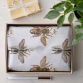 Mousseline Miel Bee Series Design 15 Tissu Papier (Cadeau)