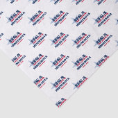 Mousseline Minnesota State Pride papier de tissus (Détail)