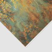 Mousseline Mobilier rustique Damask Découpage Papier Tissu (Détail)