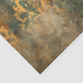 Mousseline Mobilier rustique Damask Découpage Papier Tissu (Détail)