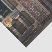 Mousseline Modèle de ville 3 Document de papier de découpage (Détail)