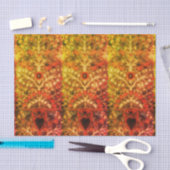 Mousseline Modèle textile indien antique Tissu Papier (Artisanat)