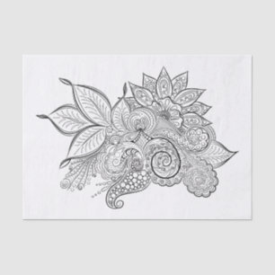Mousseline moment de calmer papier de tissu