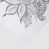 Mousseline moment de calmer papier de tissu (Détail)