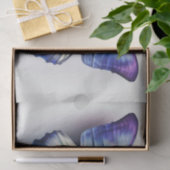 Mousseline MORPHO beau papier découpage papillon bleu (Cadeau)