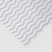 Mousseline Motif de chevron gris papier cadeau mariage (Détail)