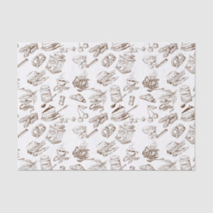 Mousseline Motif de papier