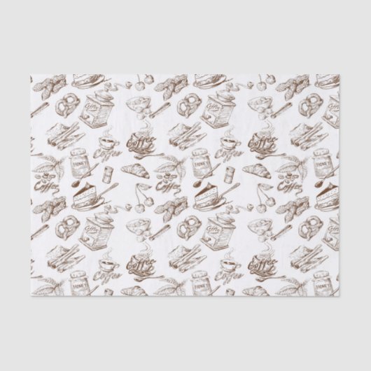 Mousseline Motif de papier (Recto)