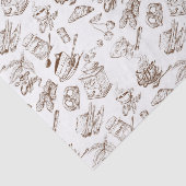 Mousseline Motif de papier (Détail)