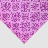 Mousseline Motif pourpre frais de papier peint de damassé de (Détail)