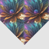 Mousseline Motifs Abstraits 60 Papier Tissu (Détail)