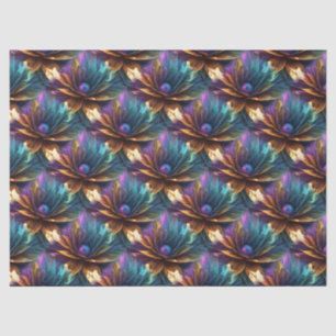 Mousseline Motifs Abstraits 60 Papier Tissu