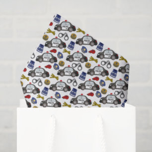Mousseline Mouchoirs en papier de police