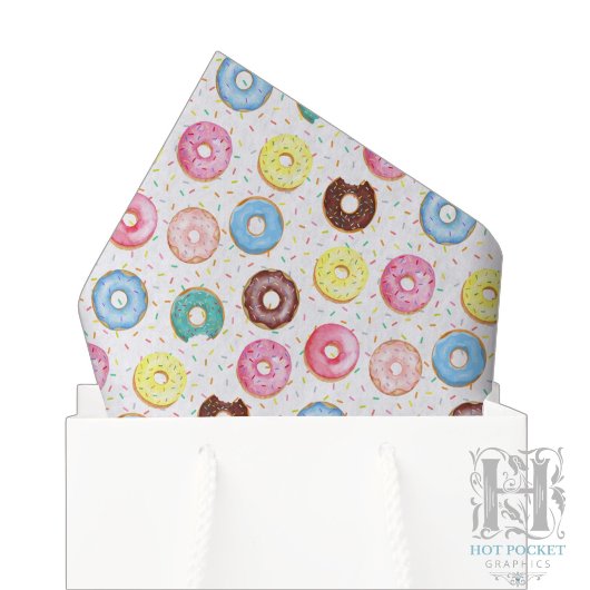 Mousseline Mouchoirs en papier Donuts