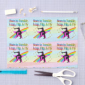 MOUSSELINE NÉ À TUMBLE GYMNASTICS TISSUE PAPIER (Artisanat)