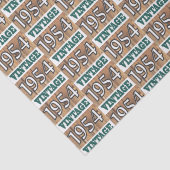 Mousseline Né en 1954 papier de tissu (Détail)