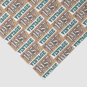 Mousseline Né en 1957 papier de tissu (Détail)