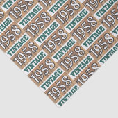 Mousseline Né en 1958 papier de tissu (Détail)