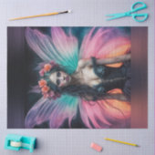 Mousseline Neon Festival Été Fée Découpage papier (Artisanat)