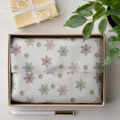 Mousseline Noël Cosy Un papier de tissus (Cadeau)