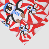 Mousseline Noël de papier de tissu décoratif (Détail)