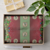 Mousseline Noël du papier de tissus (Cadeau)