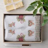 Mousseline Noël du papier de tissus (Cadeau)