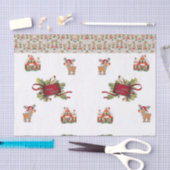 Mousseline Noël du papier de tissus (Artisanat)