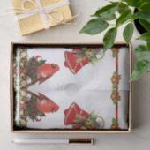 Mousseline Noël du papier de tissus (Cadeau)