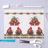 Mousseline Noël du papier de tissus (Artisanat)