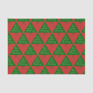Mousseline Notre premier papier de tissus de Noël