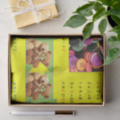 Mousseline Numéros d'alphabet papier de tissus (Cadeau)