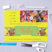 Mousseline Numéros d'alphabet papier de tissus (Artisanat)