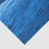 Mousseline Ocean Blue Wave 4 20x30 Papier Tissu de découpage (Détail)