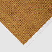 Mousseline  Ochre Burlap Texture Découpage papier de tissus (Détail)