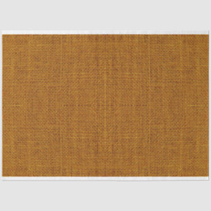 Mousseline Ochre Burlap Texture Découpage papier de tissus