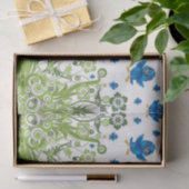 Mousseline Oiseaux de papier de tissu décoratif (Cadeau)