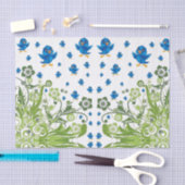 Mousseline Oiseaux de papier de tissu décoratif (Artisanat)