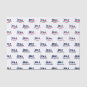 Mousseline Oklahoma State Pride papier de tissus