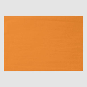 Mousseline Orange n° 1, Papier Tissu Orange