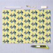 Mousseline Orca / Papier de fond pour baleine tueuse (Artisanat)