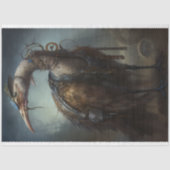 Mousseline Ostrich Steampunk 2 papier découpage (Recto)