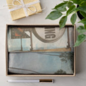 Mousseline Panneau de surf Papier de découpage de plage Retro (Cadeau)