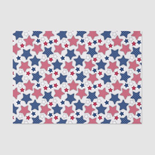 Mousseline Papier 4 juillet (Recto)