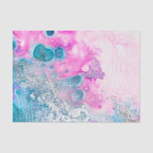 Mousseline Papier à encre d'alcool (Recto)