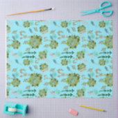 Mousseline Papier à envelopper Feuille plate de 3 (Artisanat)