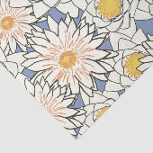 Mousseline Papier à Motif à fleurs Lotus (Détail)