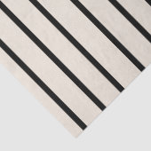 Mousseline Papier à mouchoir rayé (Détail)