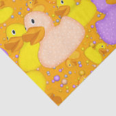 Mousseline PAPIER À PAPIER À Ducks-n-points-Style-1-Orange-TI (Détail)